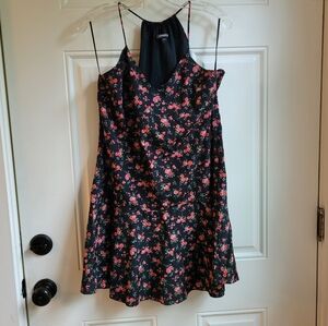 Express Floral Drop Waist Cami Mini Dress, 8, EUC